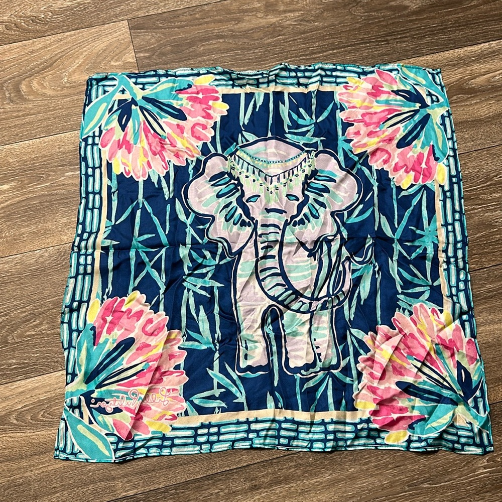 Lilly Pulitzer silk scarf